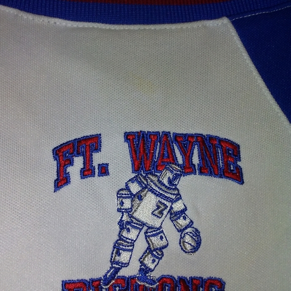 Ft. Wayne Pistons G-III Brand HWC Commemorative 1948 Jersey NWT Rare** - Picture 10 of 11